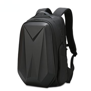Backpack with Chest Strap for Men Hardshell 15.6 Inch Laptop Backpack with USB Charging Travel Backpack